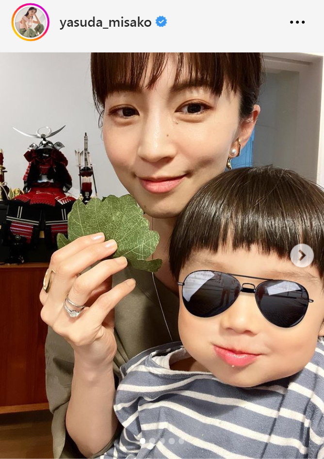安田美沙子のインスタグラムから