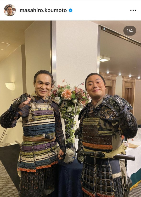 甲本雅裕のインスタグラムから