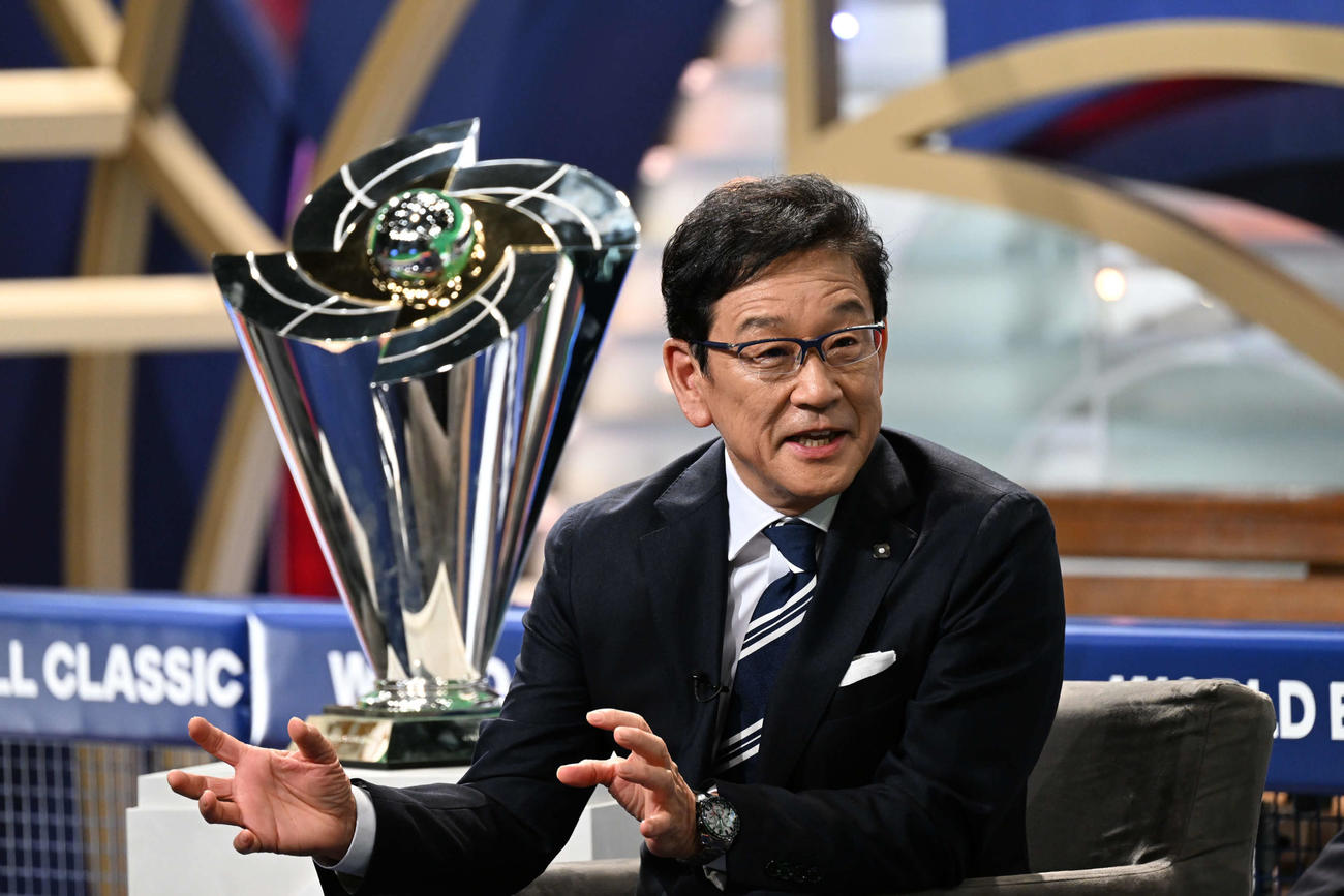 テレビ朝日系特番「緊急特報！侍ジャパンWBC世界一の熱狂！」に出演する栗山英樹監督