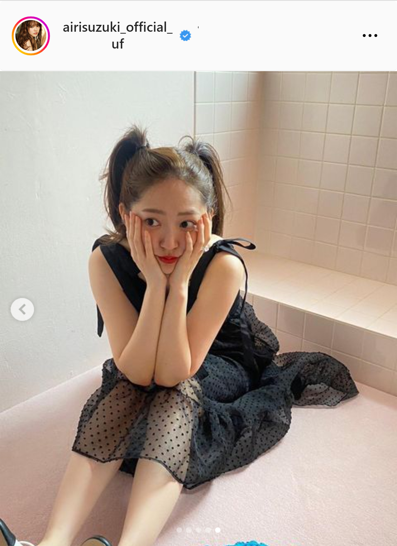 鈴木愛理のインスタグラムから