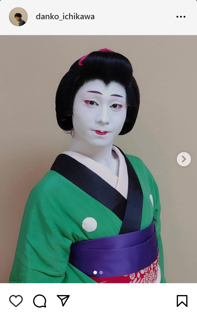 市川團子のインスタグラムから