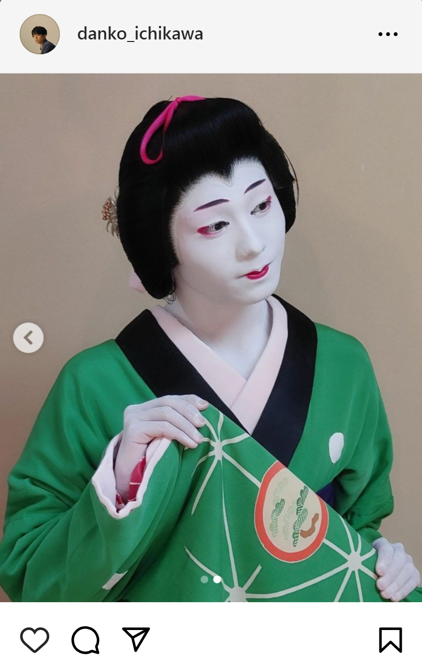 市川團子のインスタグラムから