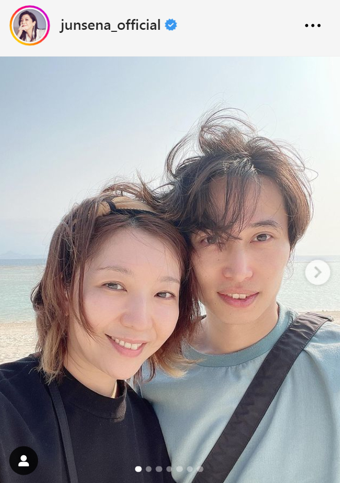 瀬奈じゅんのインスタグラムから