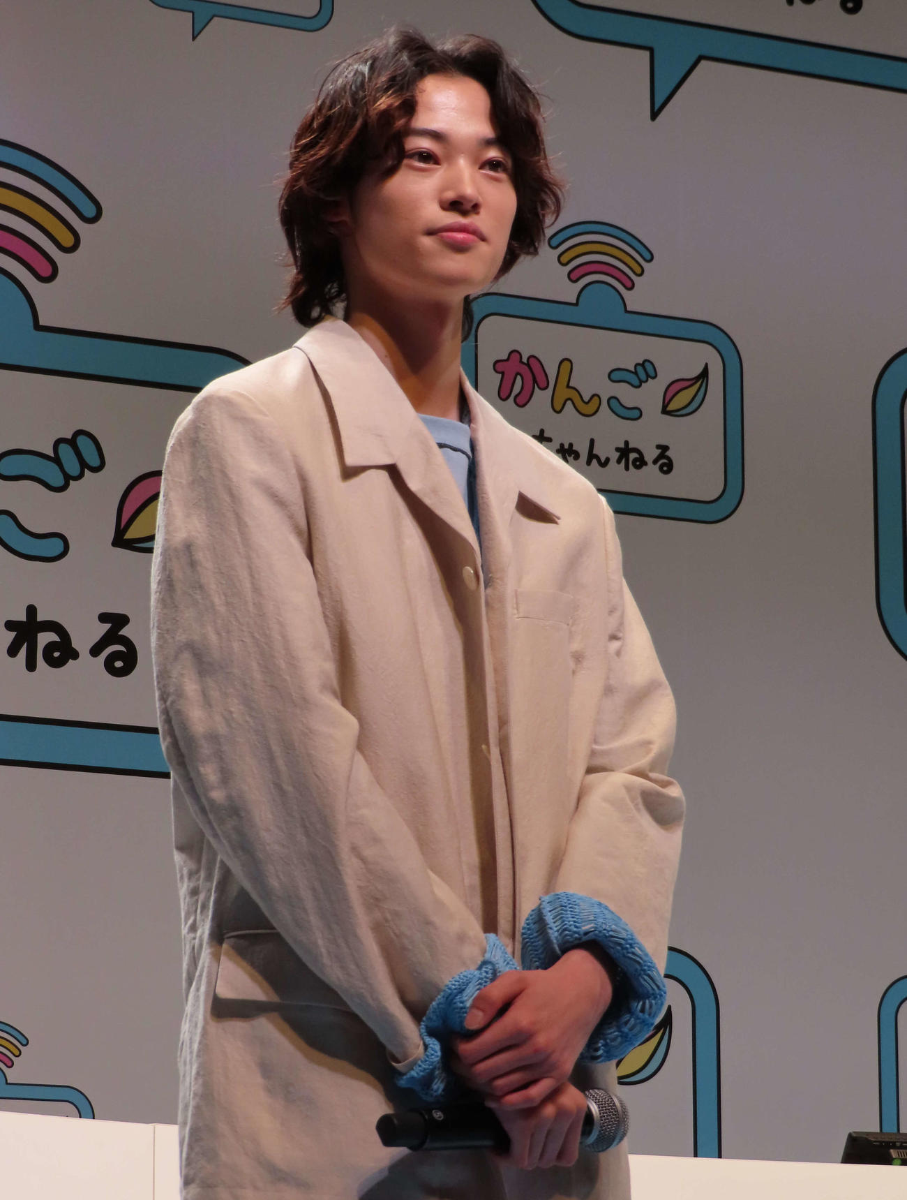「看護の日」イベント「かんごちゃんねる」に出席した窪塚愛流