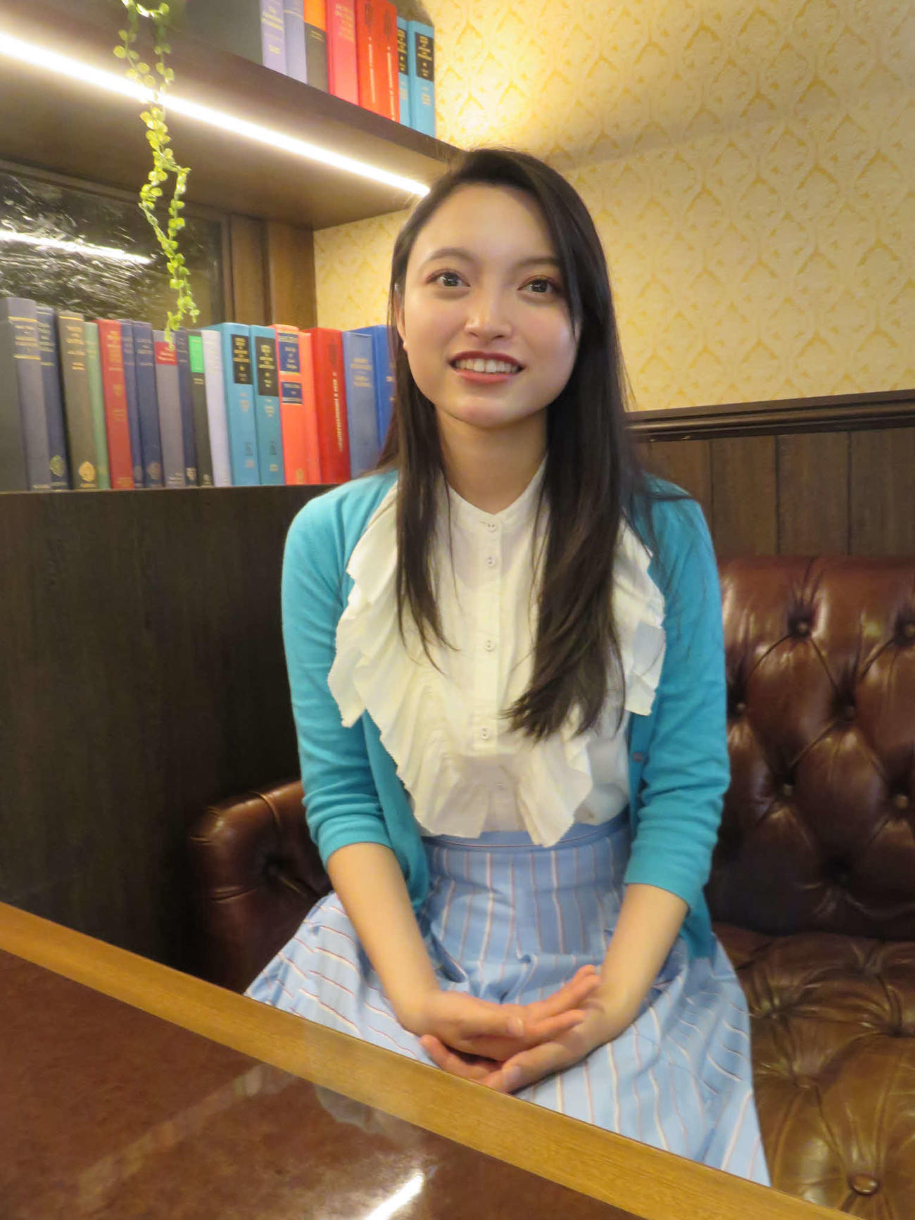 舞台「珈琲いかがでしょう」に出演する松原もか