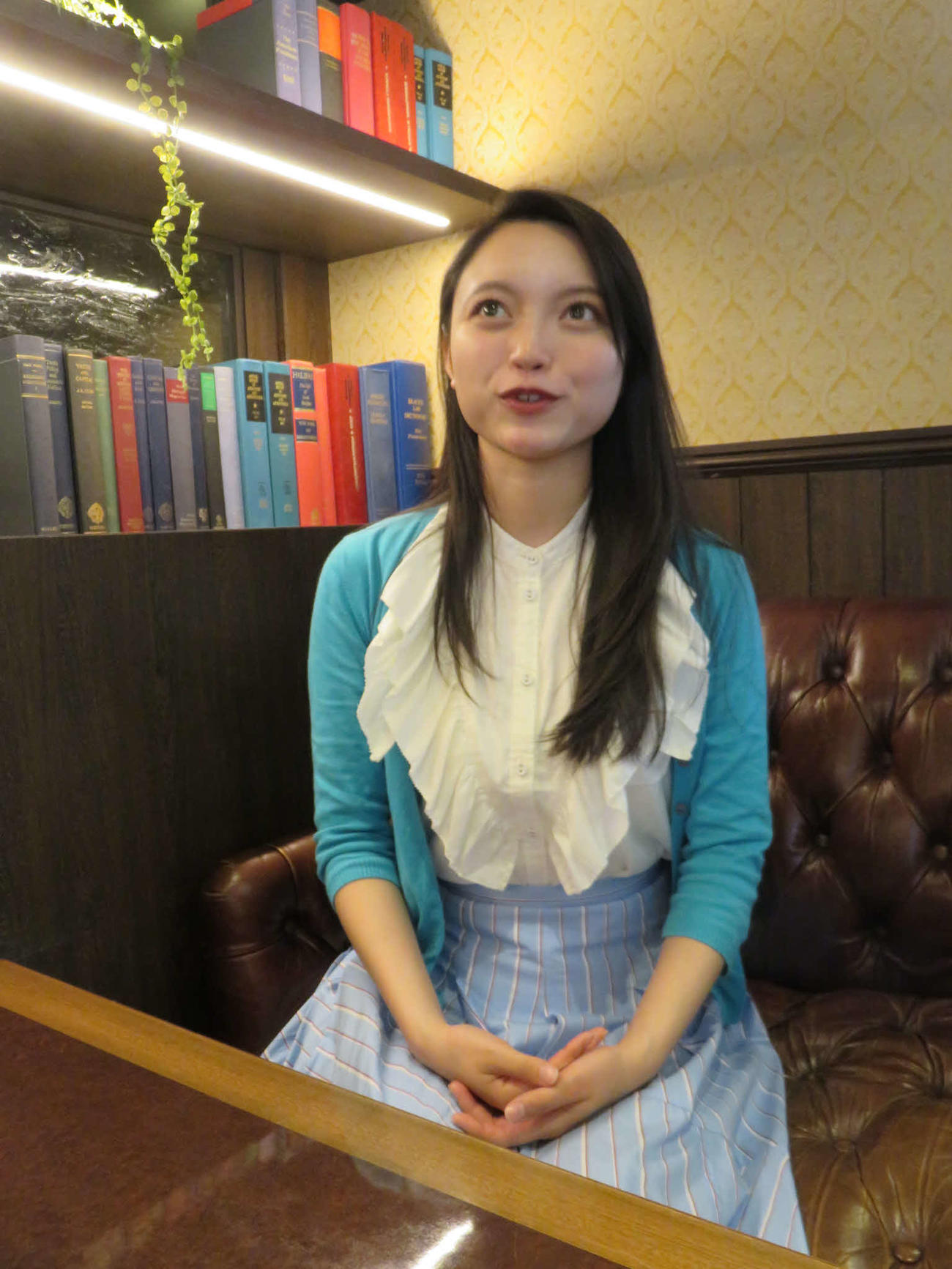 舞台「珈琲いかがでしょう」に出演する松原もか