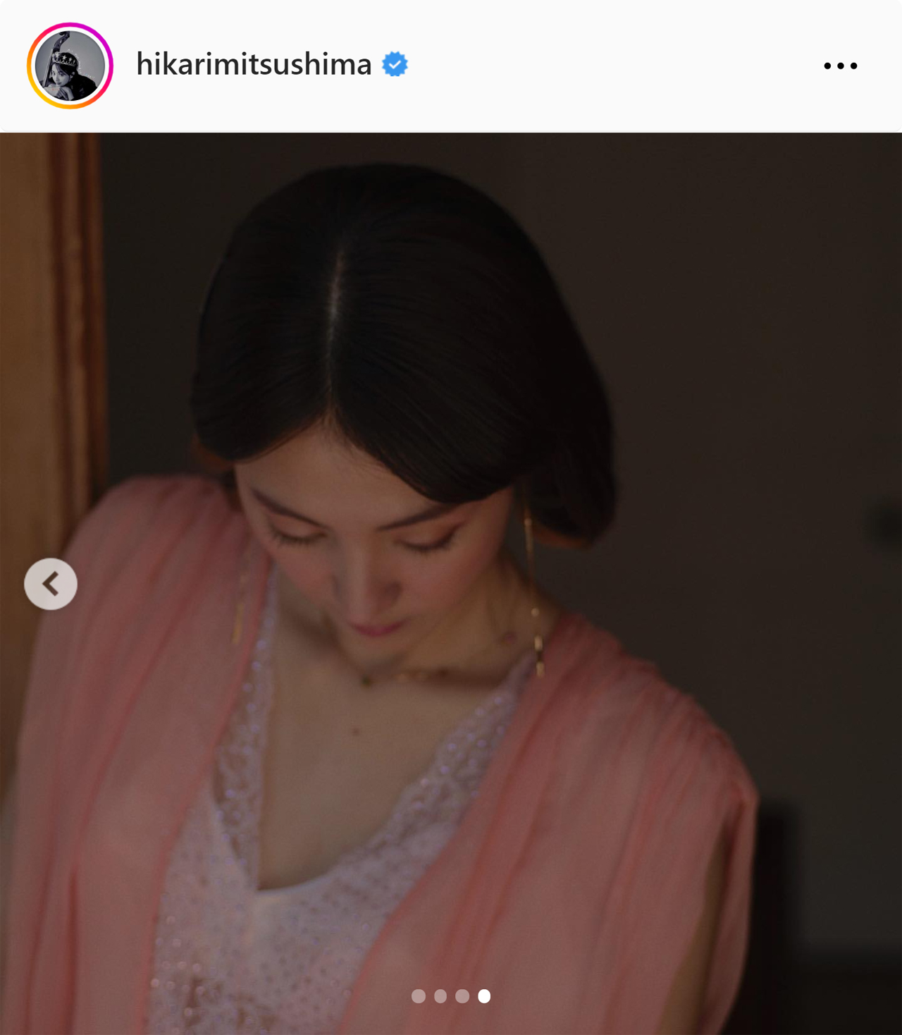満島ひかりのインスタグラムから