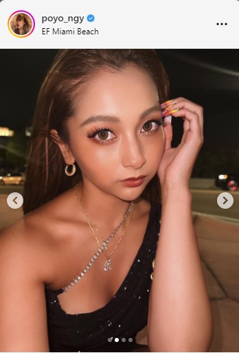 ゆきぽよのインスタグラムから