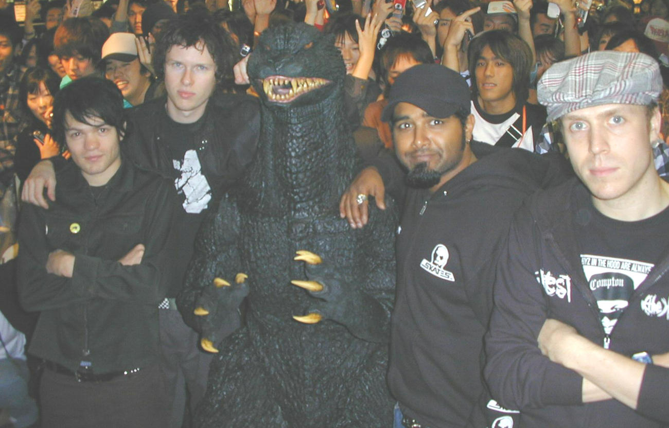 SUM41（2004年10月撮影）