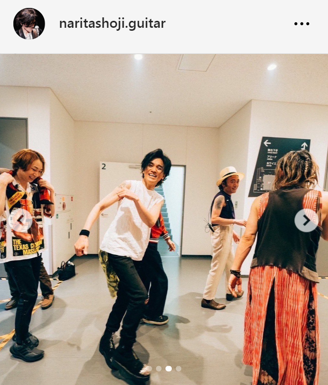 成田昭次のインスタグラムから