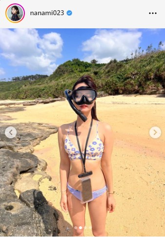 NANAMIのインスタグラムから