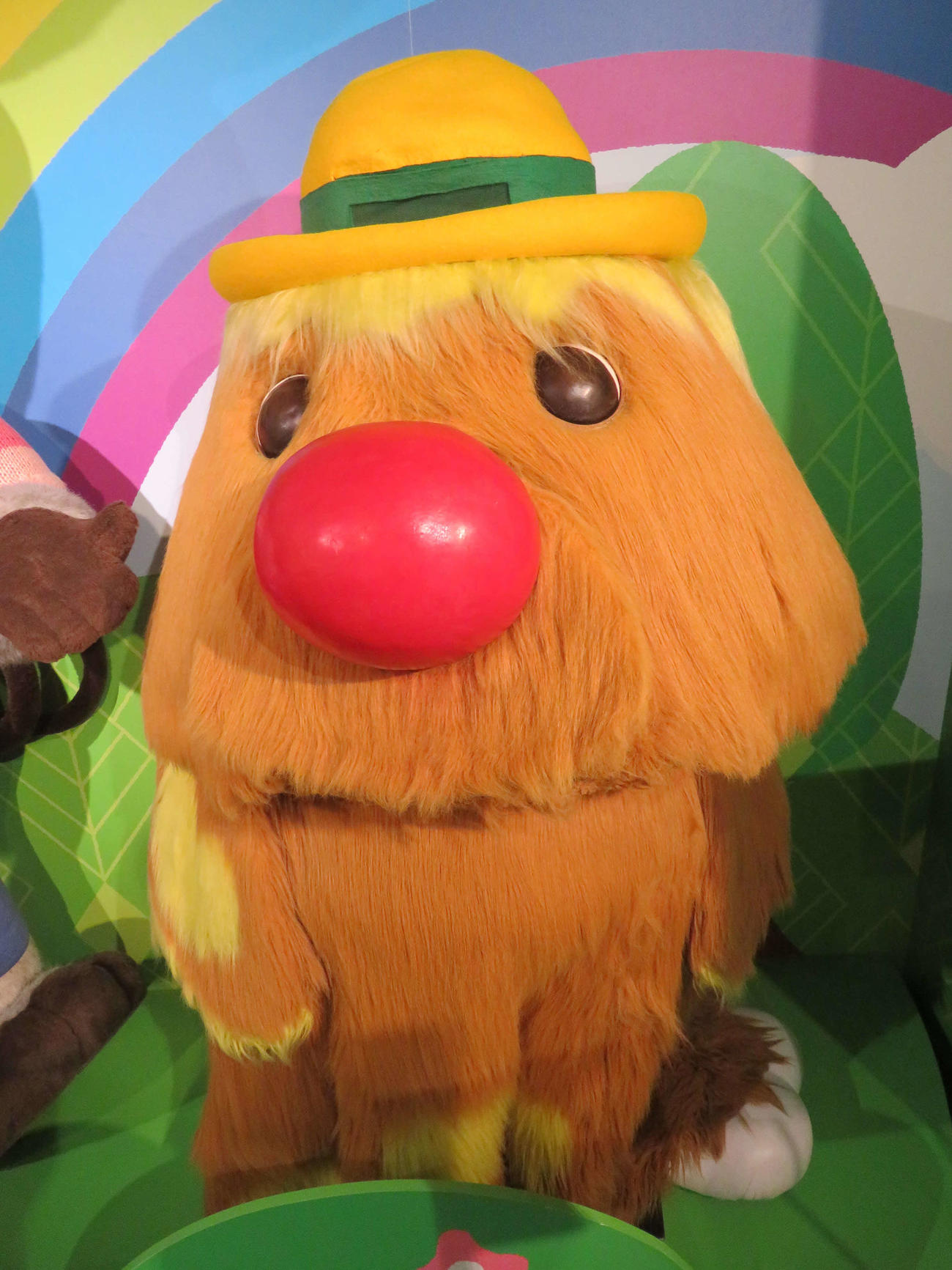 NHK放送博物館に展示されている、ゴン太くん