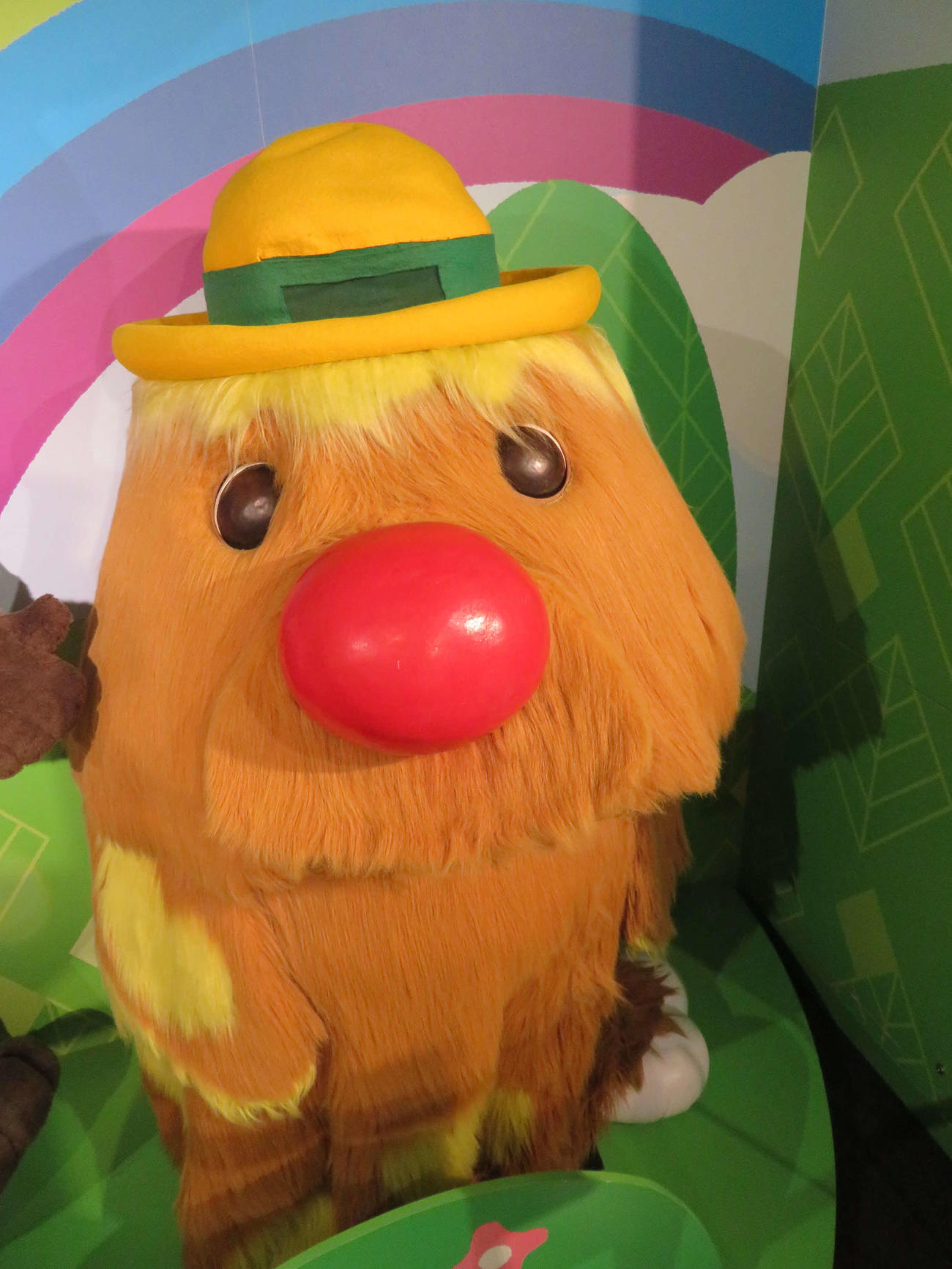 NHK放送博物館に展示されている、ゴン太くん