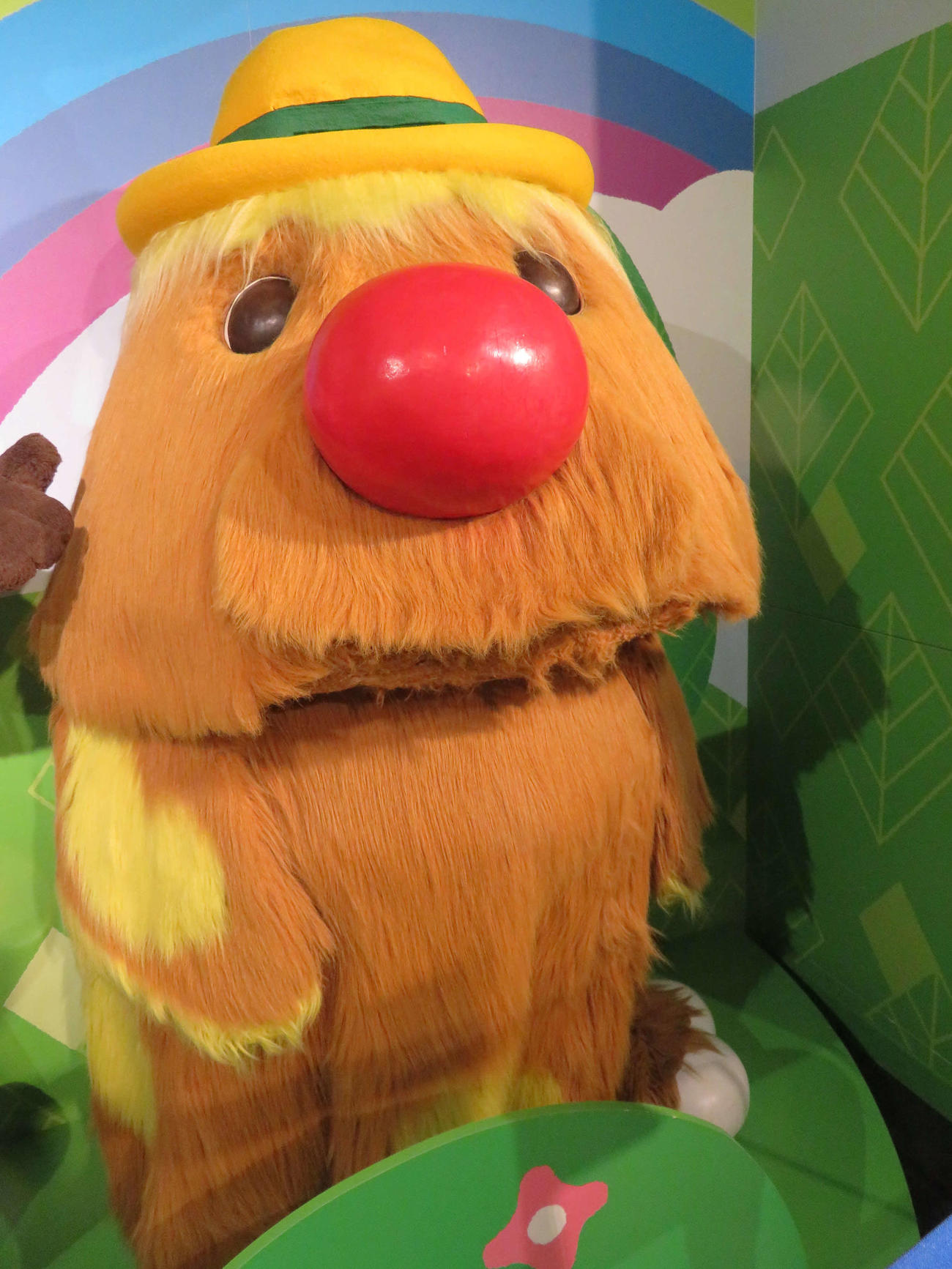 NHK放送博物館に展示されている、ゴン太くん