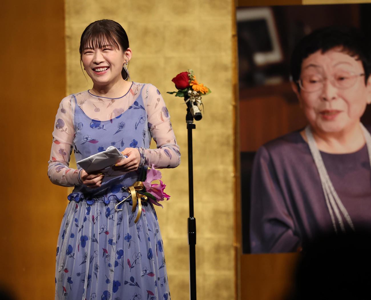 第31回橋田賞で新人賞を受賞した伊藤沙莉（撮影・野上伸悟）