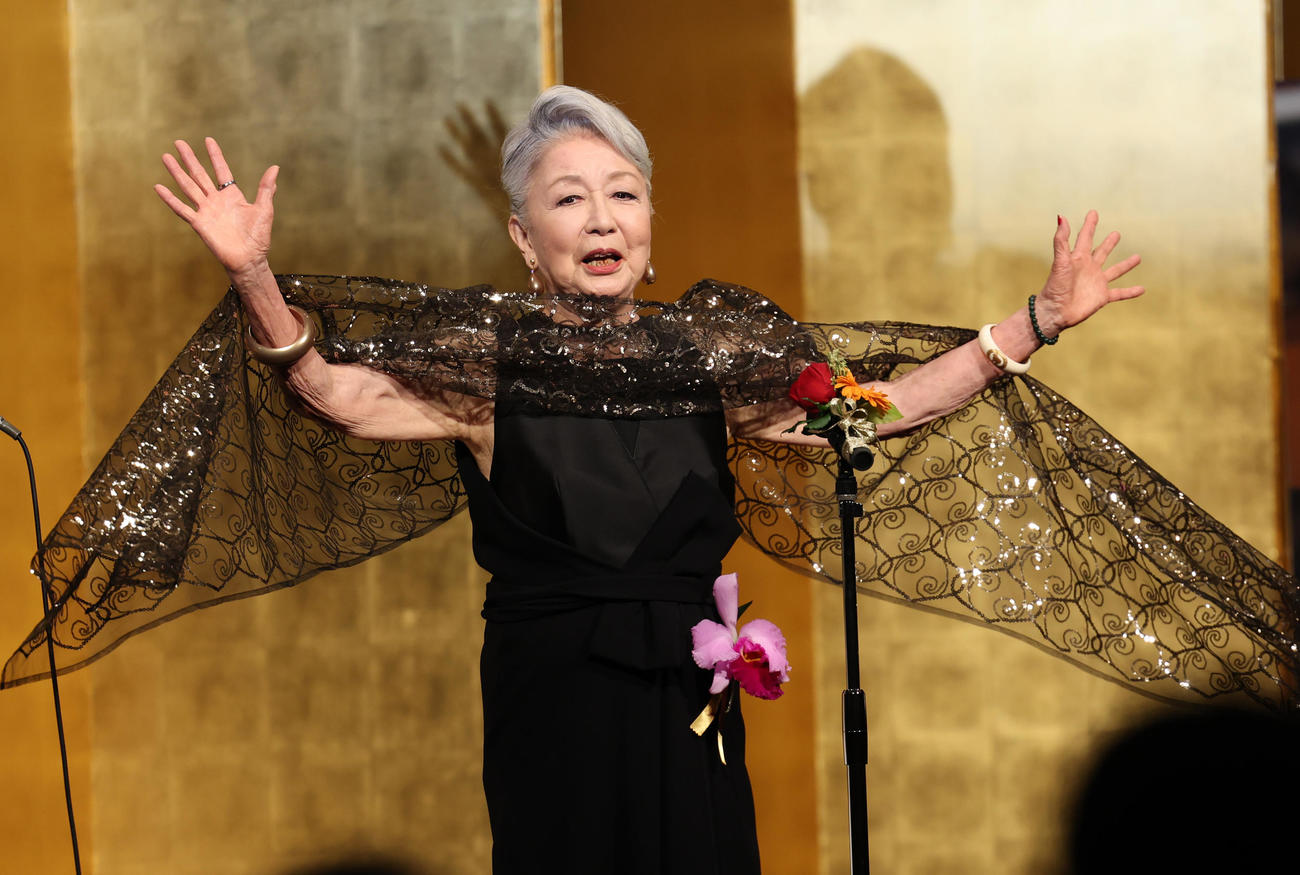 第31回橋田賞で特別賞を受賞した草笛光子（撮影・野上伸悟）