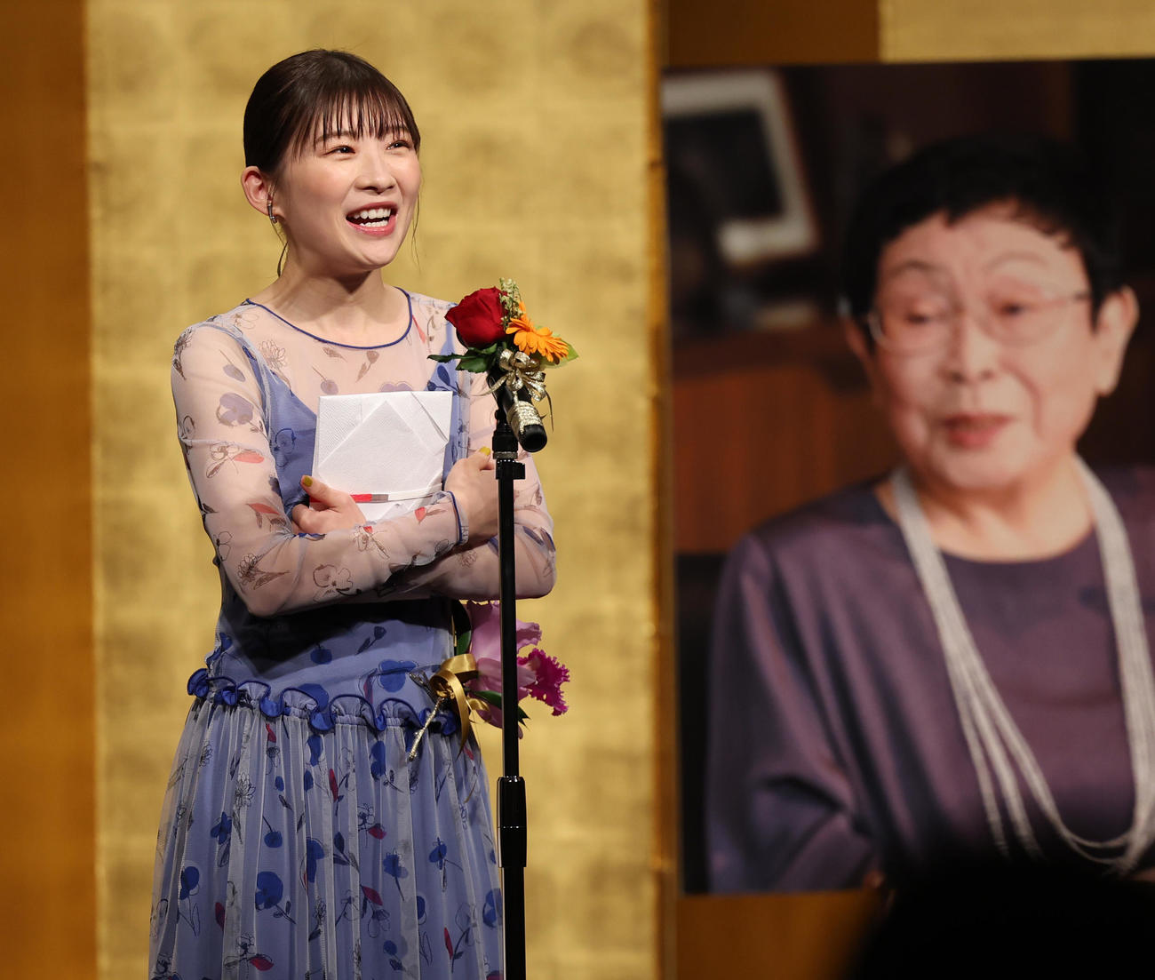 第31回橋田賞で新人賞を受賞した伊藤沙莉（撮影・野上伸悟）