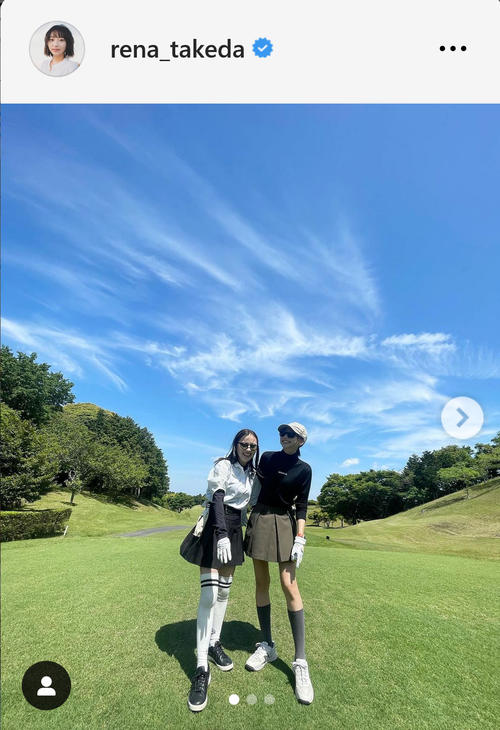 フジ「あなして」出演の武田玲奈がゴルフウエア姿披露「スタイル良すぎ」「脚ながっ」SNS歓喜 - ドラマ : 日刊スポーツ