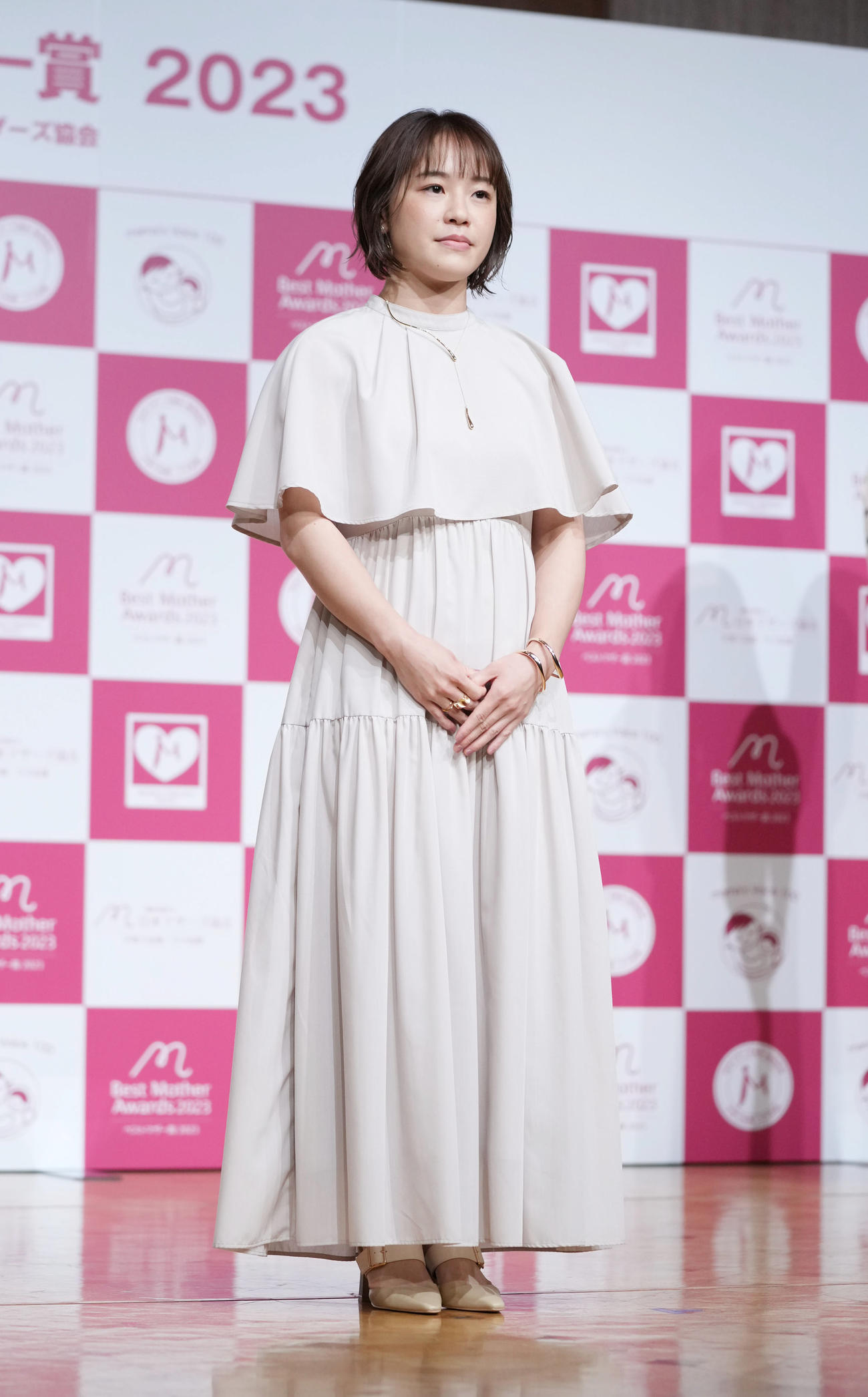 第15回ベストマザー賞2023を受賞したスポーツ部門の登坂絵莉氏（撮影・小沢裕）