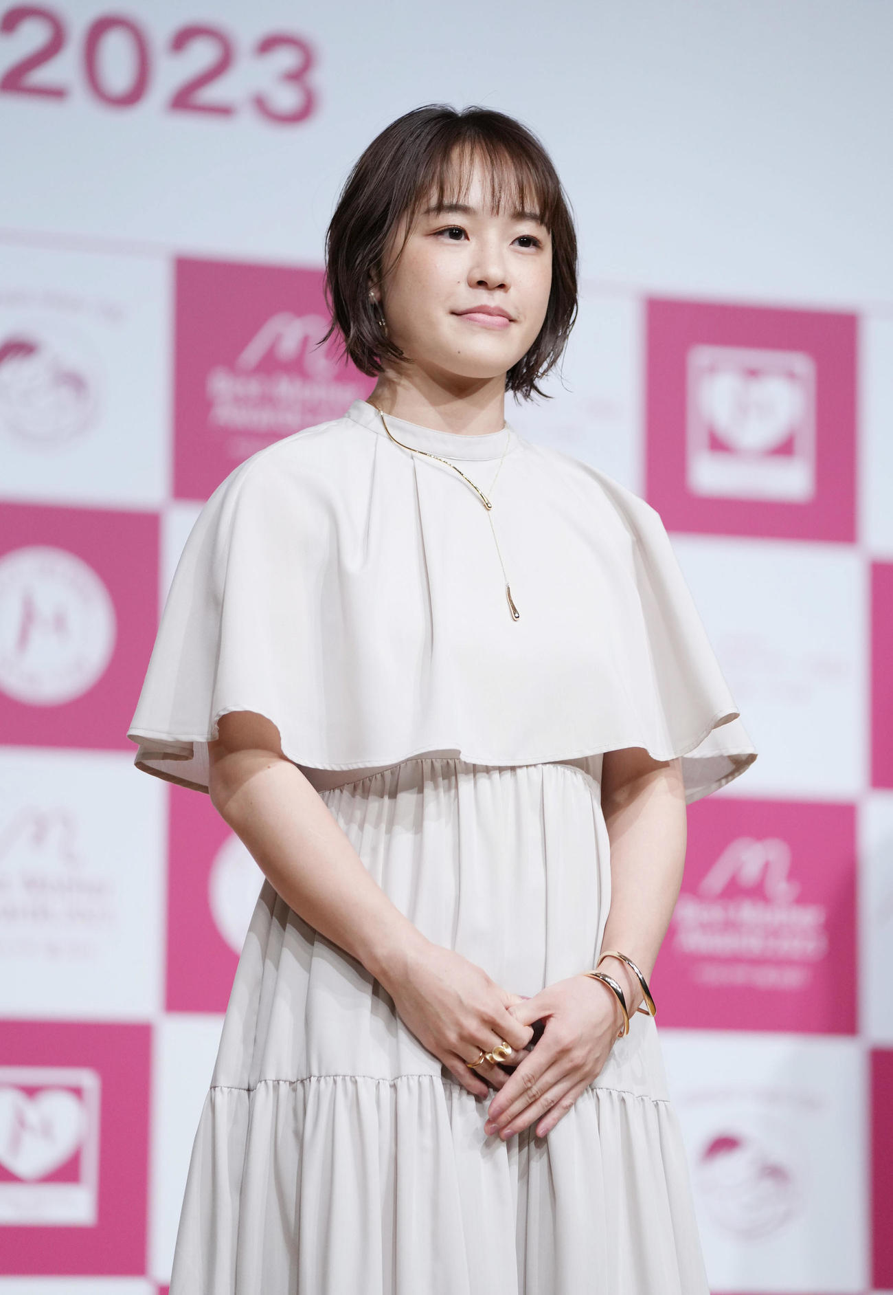 第15回ベストマザー賞2023を受賞したスポーツ部門の登坂絵莉氏（撮影・小沢裕）