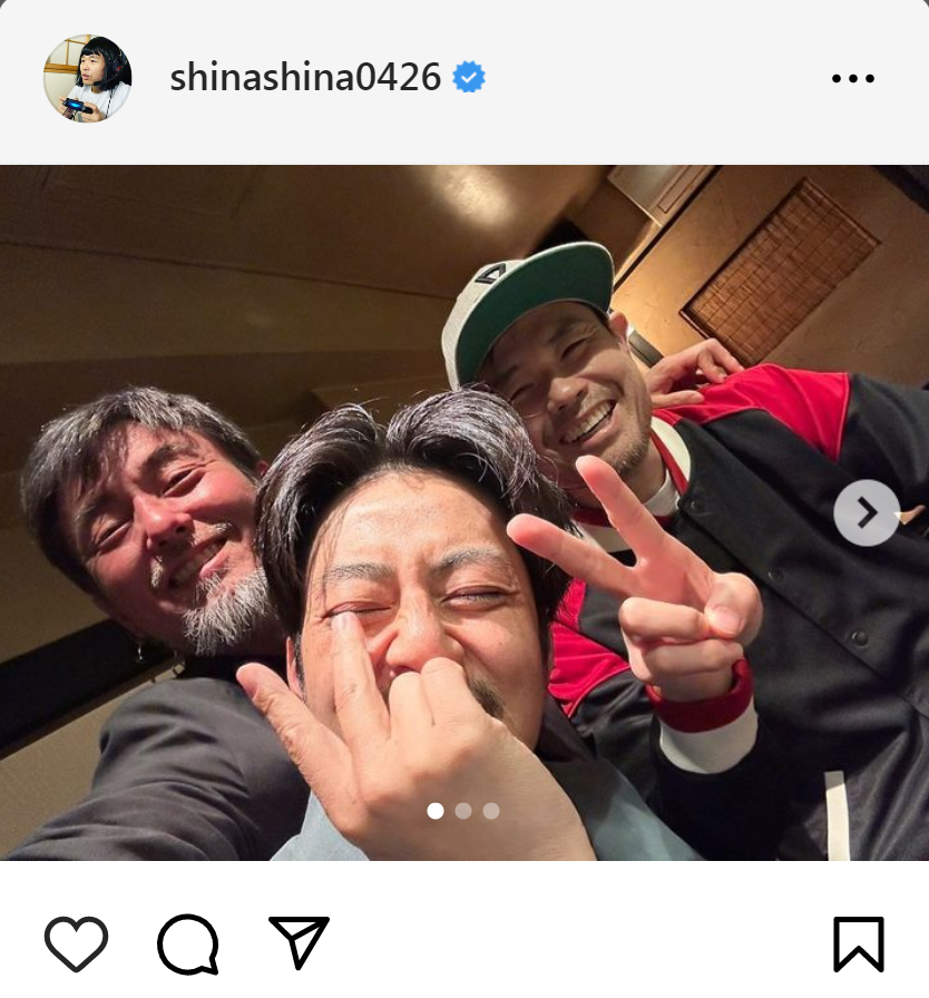 品川祐のインスタグラムから