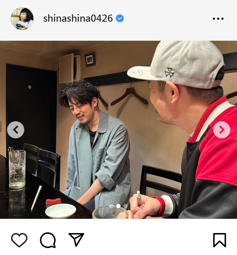 品川祐のインスタグラムから