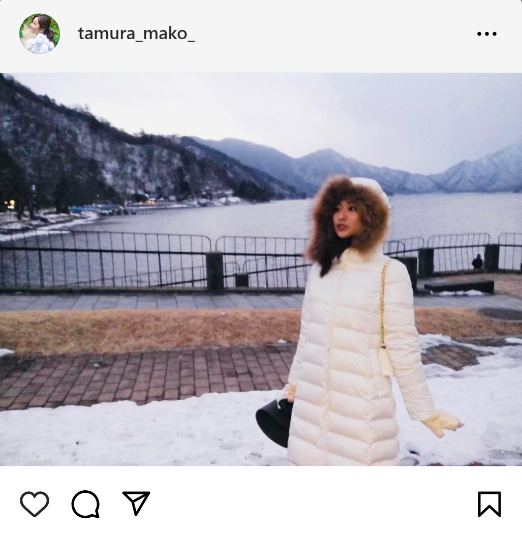 田村真子アナのインスタグラムから