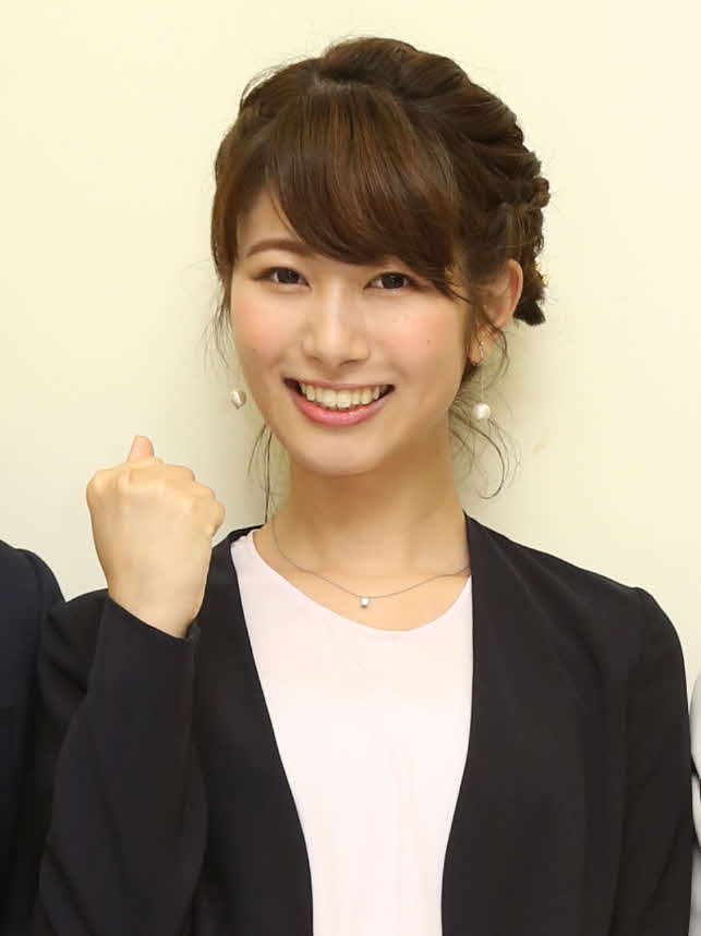 フジテレビ海老原優香アナ（2017年5月撮影）