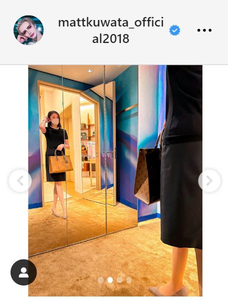 Mattのインスタグラムから