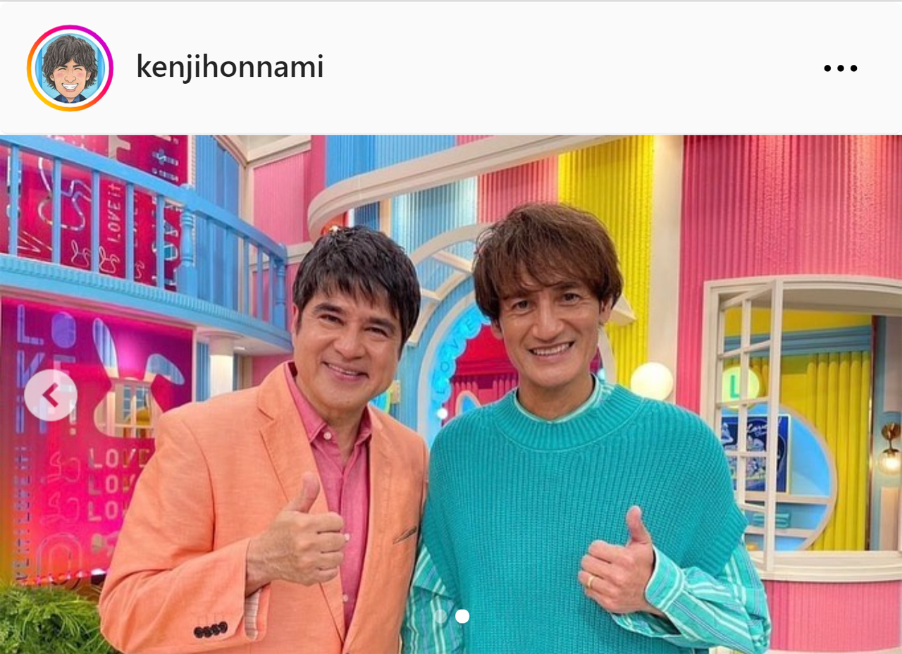 本並健治氏のインスタグラムから