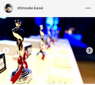 笠井信輔アナウンサーのインスタグラムから