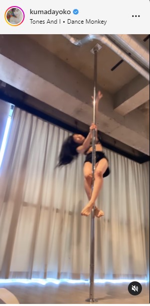 熊田曜子のインスタグラムから