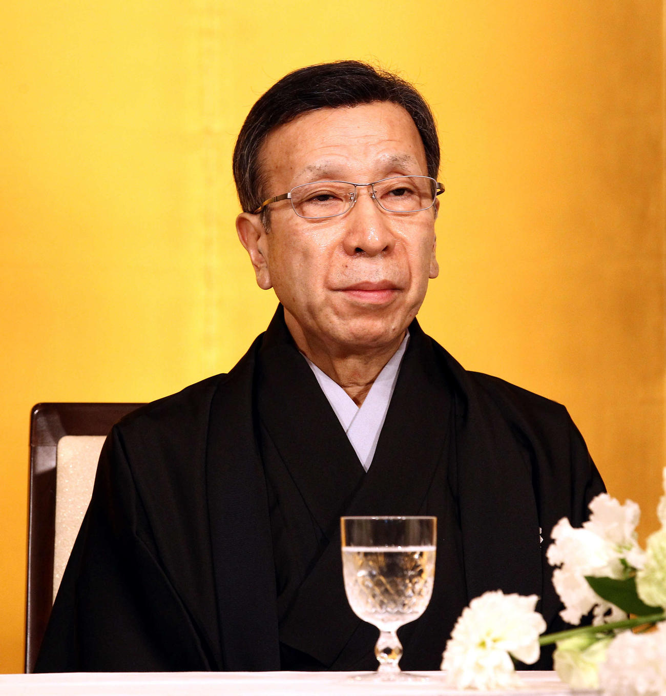 市川段四郎さん（2011年9月撮影）