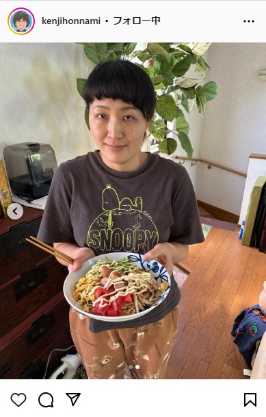 本並健治氏のインスタグラムから