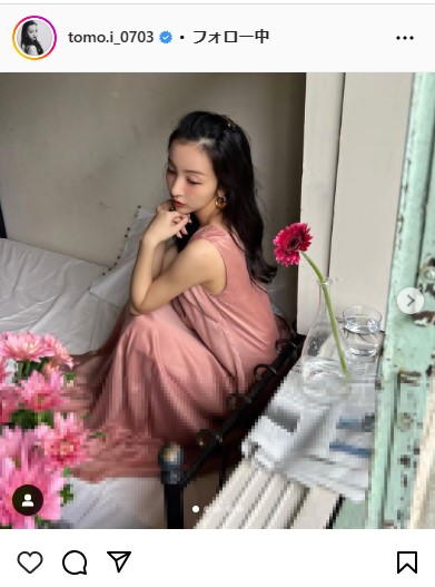 板野友美のインスタグラムから