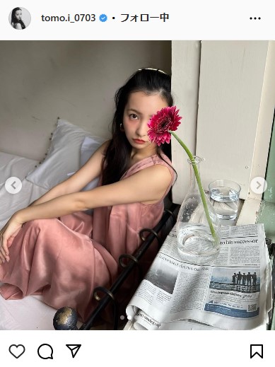 板野友美のインスタグラムから