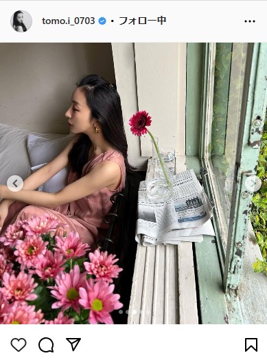 板野友美のインスタグラムから
