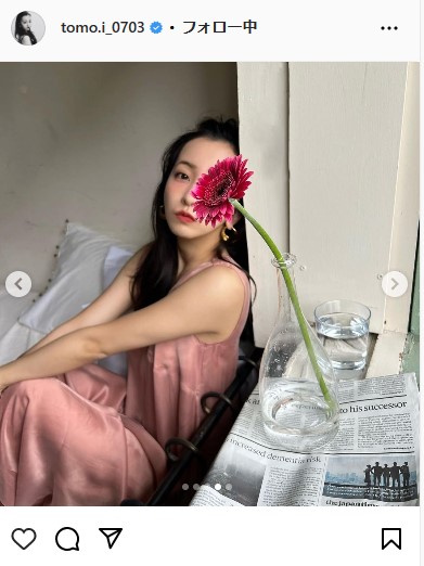 板野友美のインスタグラムから