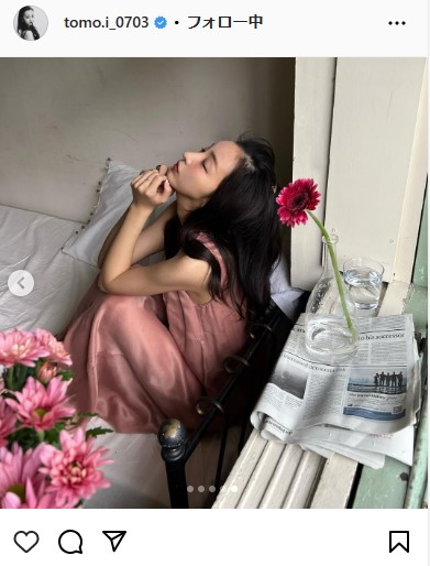 板野友美のインスタグラムから