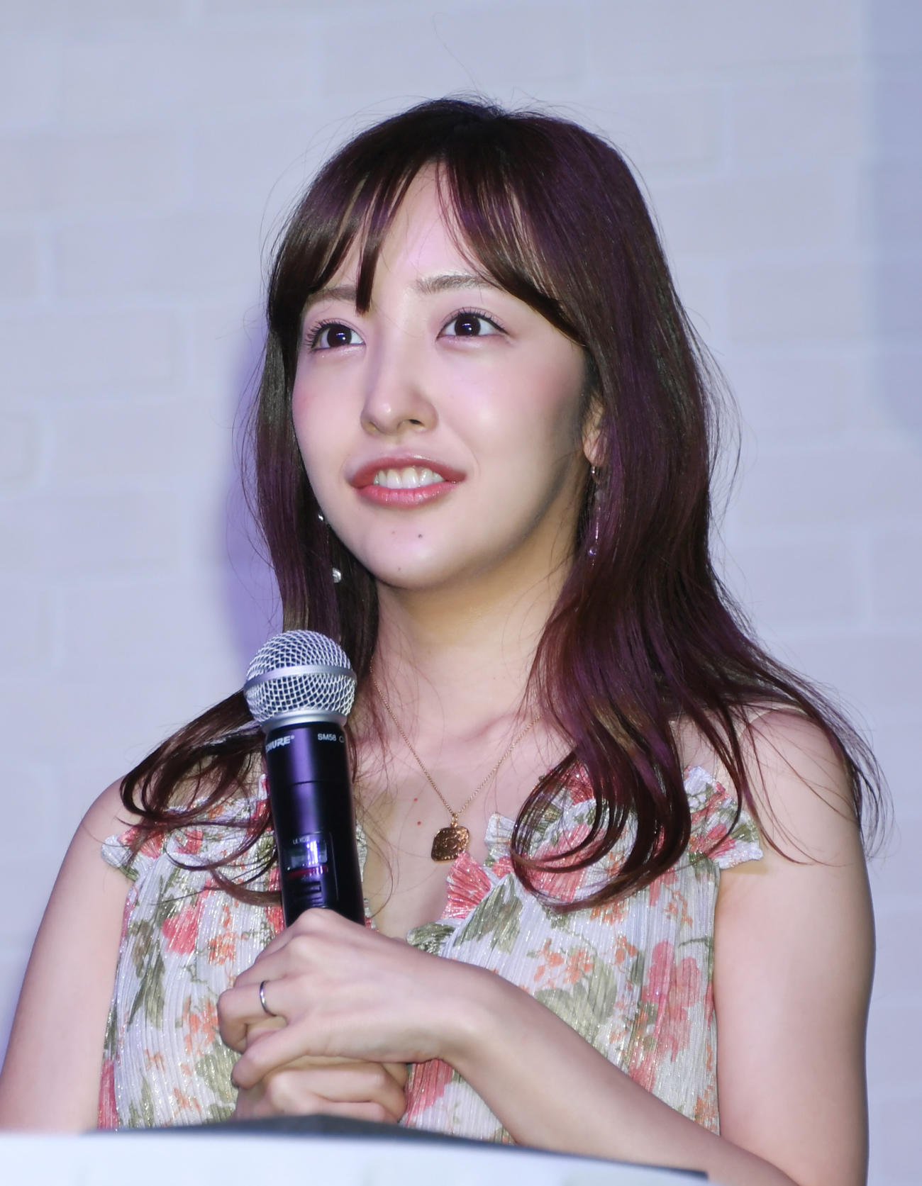 板野友美（21年7月撮影）