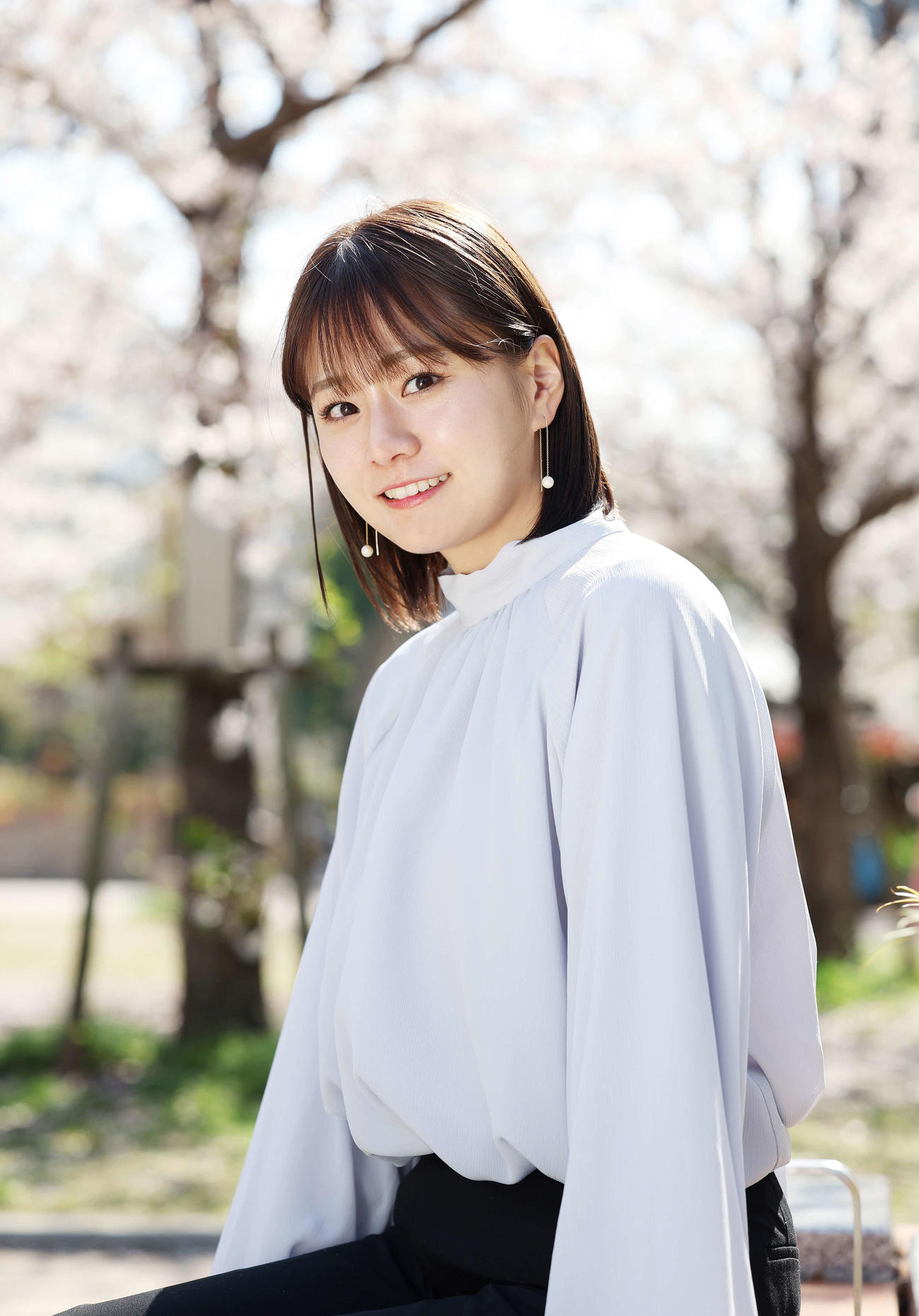 セカンドキャリアについて語った、元AKB48で「Dct」社長の島田晴香さん（撮影・鈴木正人）