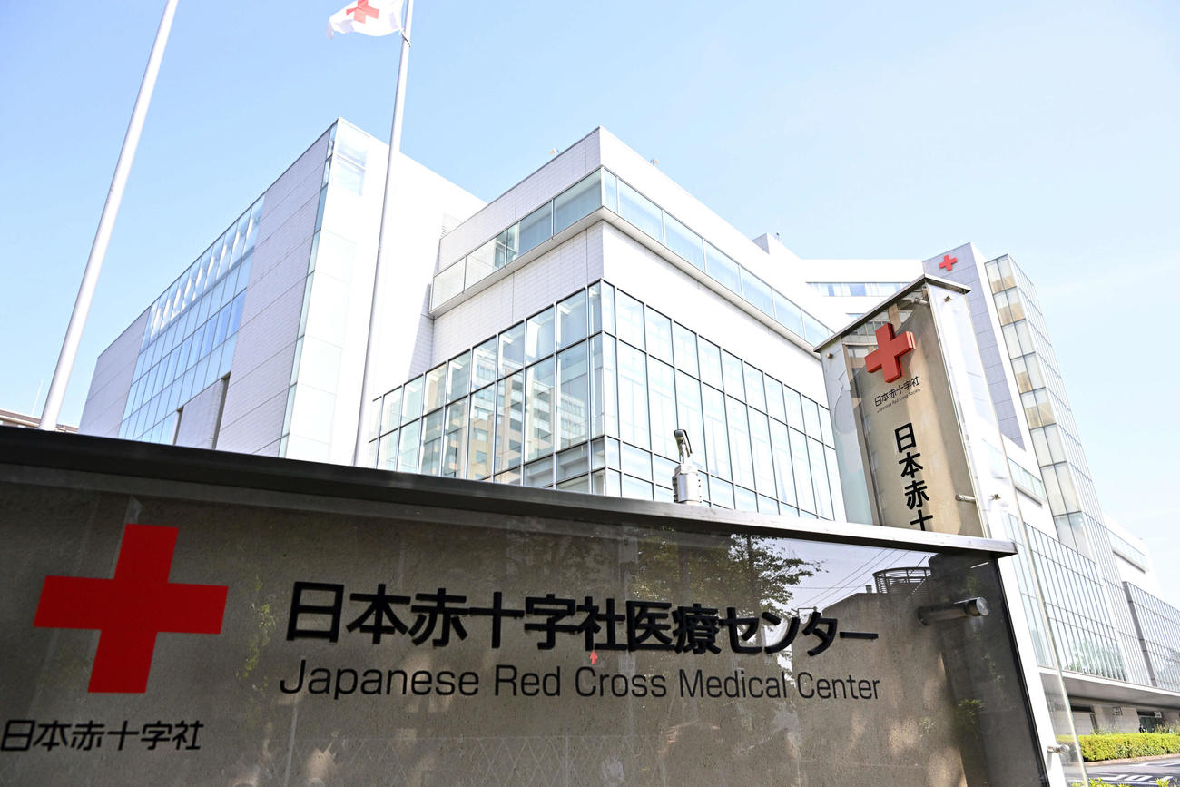 市川猿之助が入院していると思われる病院（2023年5月撮影）