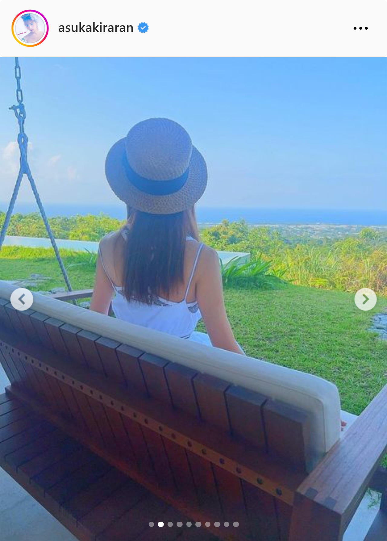 明日花キララのインスタグラムから