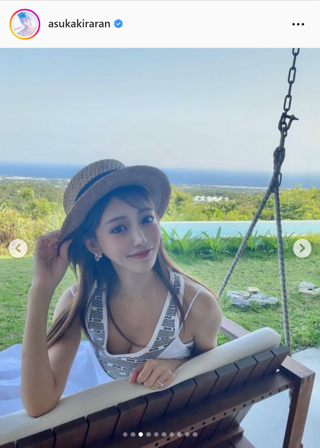 明日花キララのインスタグラムから