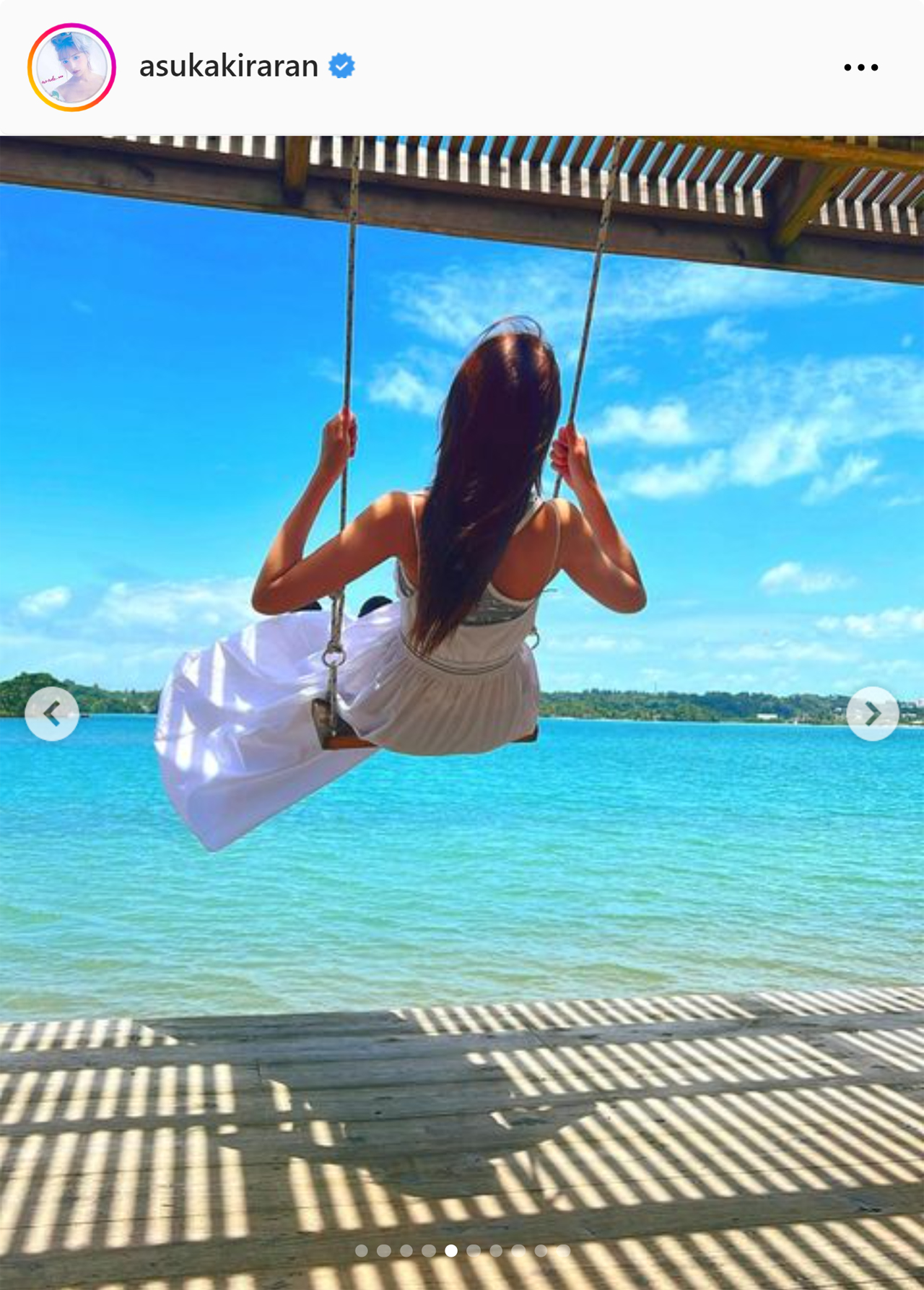 明日花キララのインスタグラムから