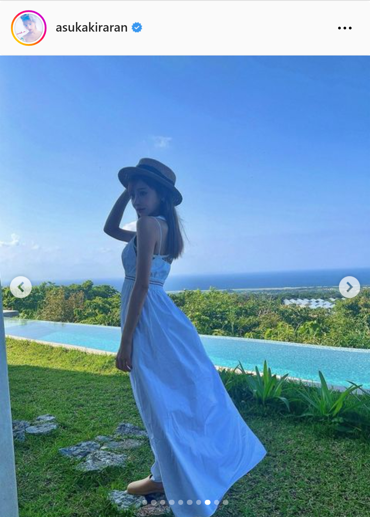 明日花キララのインスタグラムから