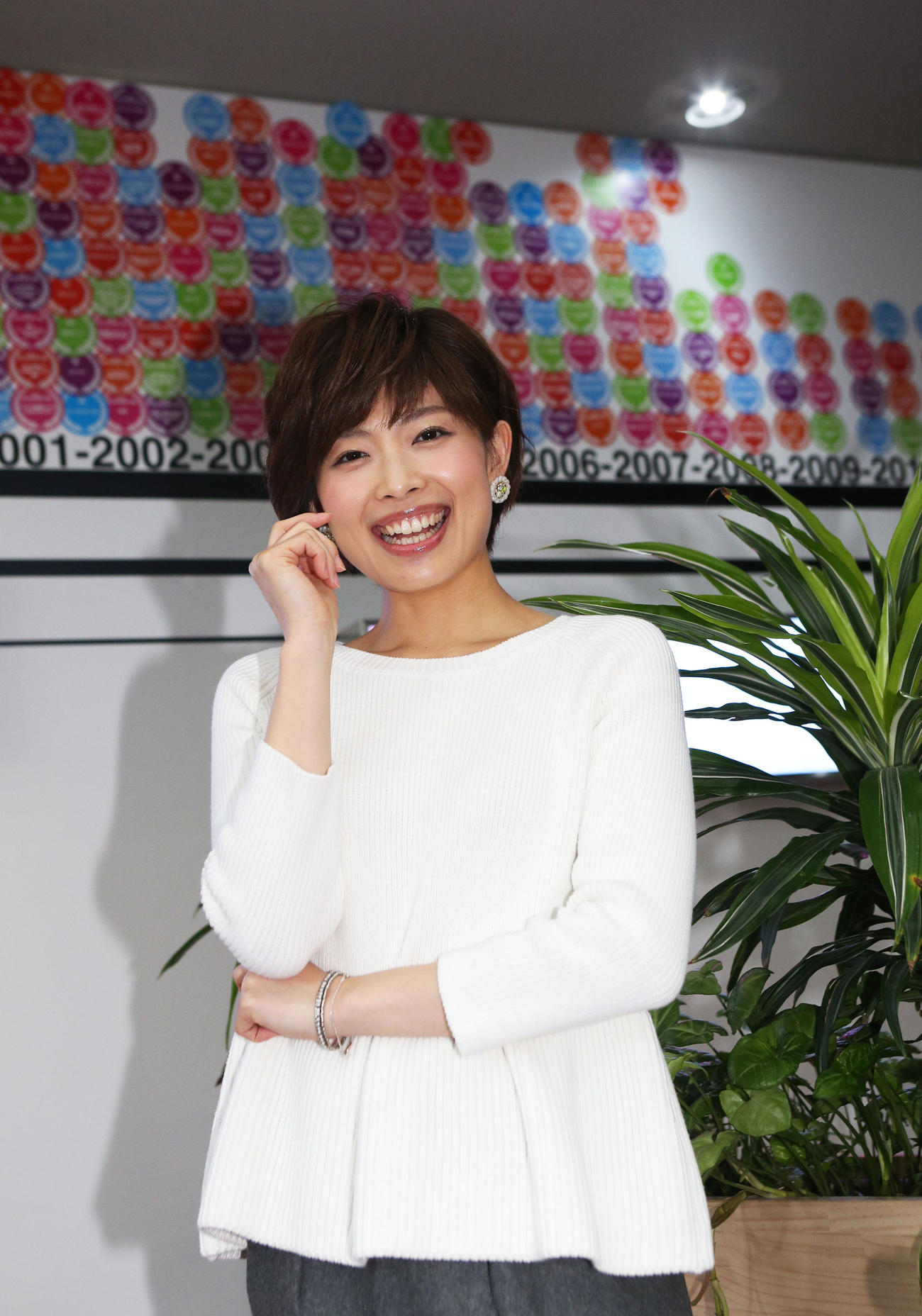 読売テレビの林マオアナ（2016年撮影）