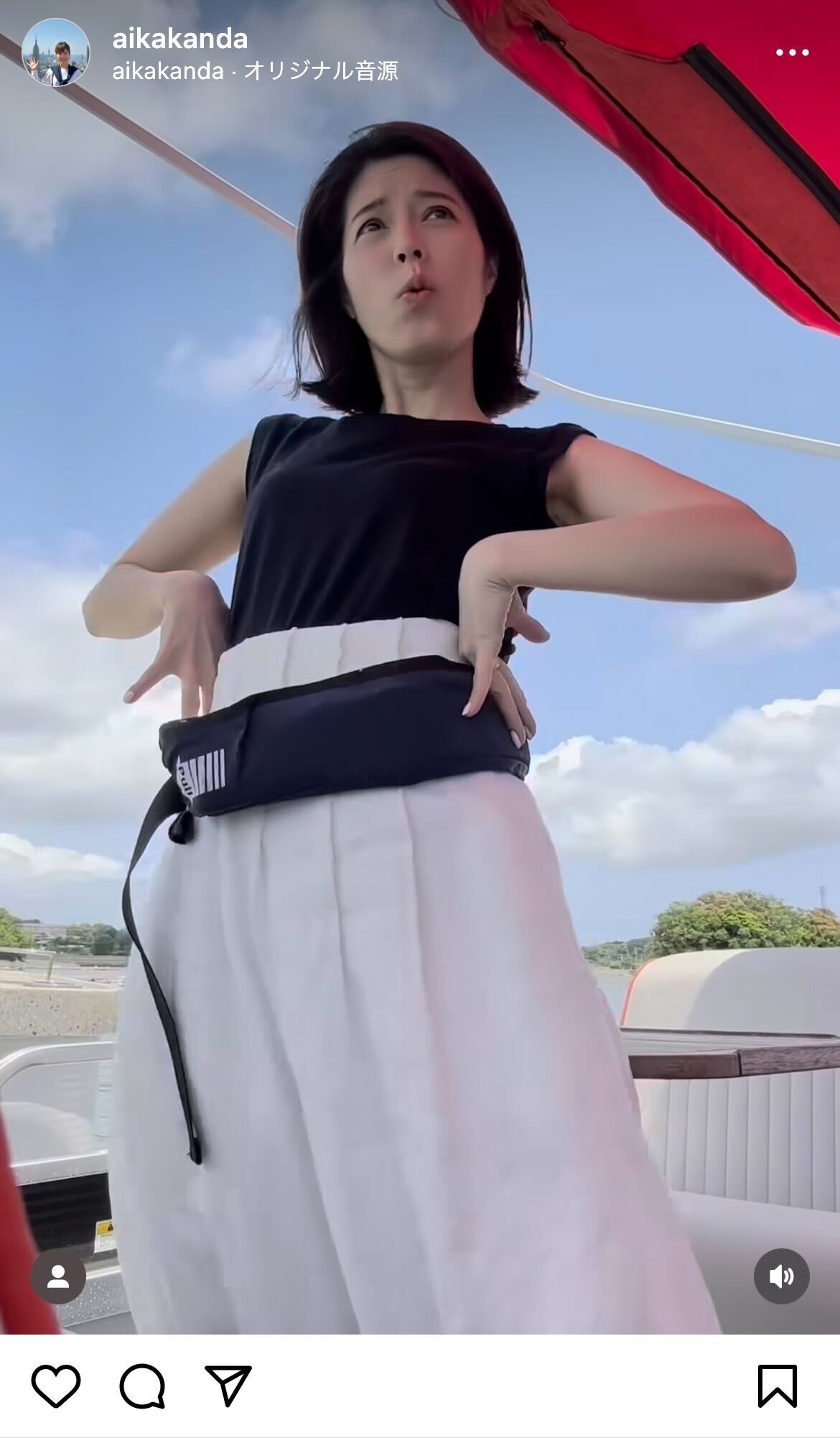 神田愛花インスタグラムから