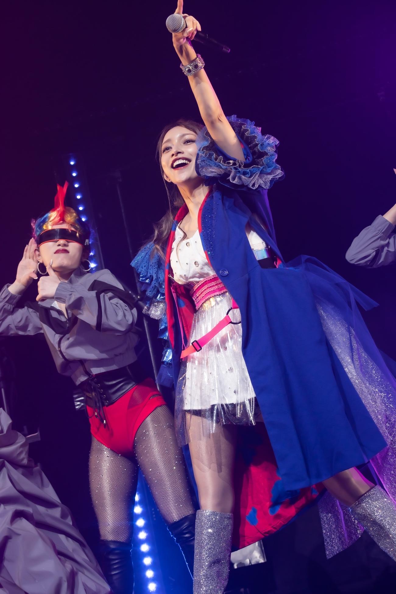 「後藤真希LIVE2023ー盛り上がるしか！？ー」を開催し会場を盛り上げる元モーニング娘。で歌手の後藤真希