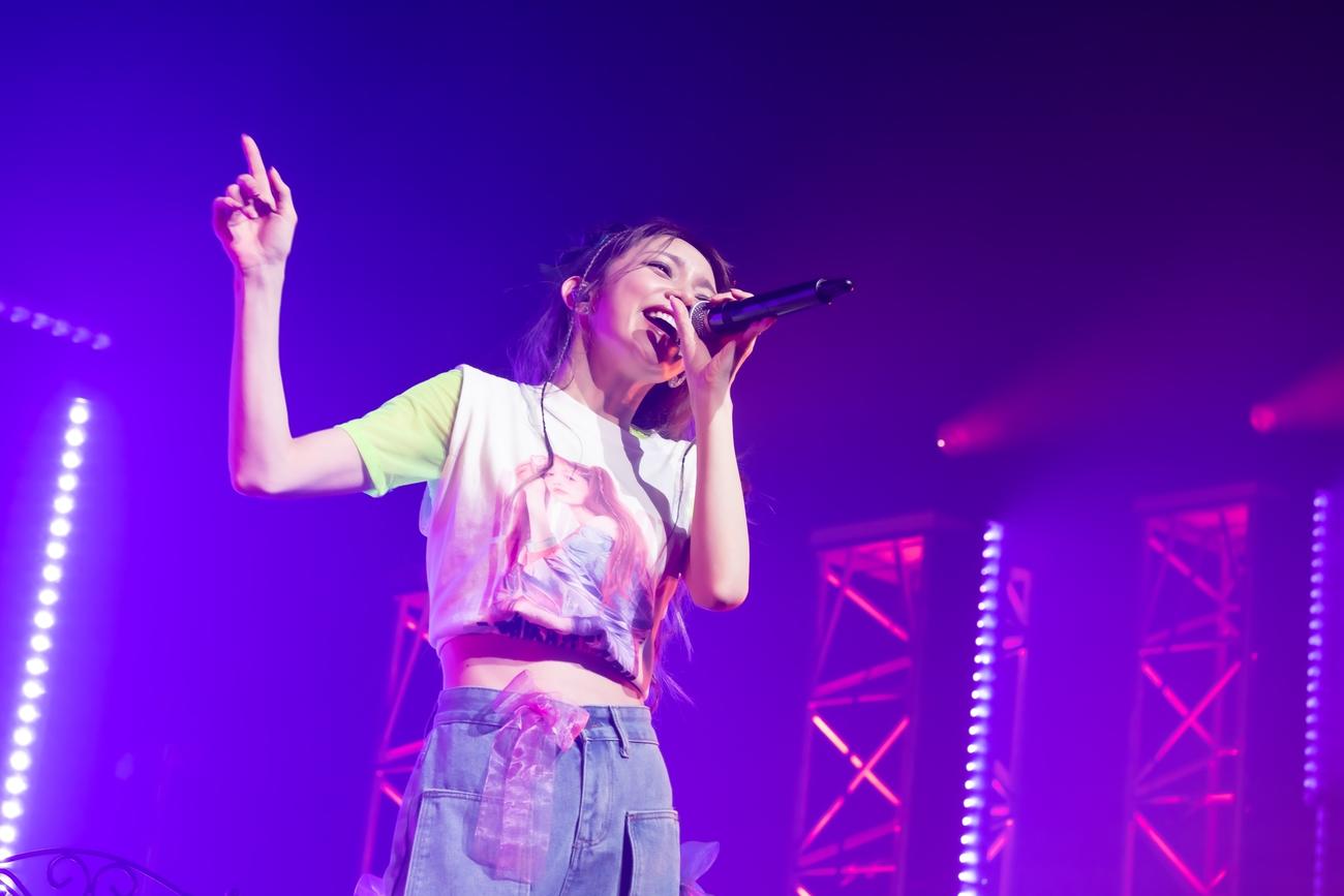 「後藤真希LIVE2023ー盛り上がるしか！？ー」を開催し会場を盛り上げる元モーニング娘。で歌手の後藤真希
